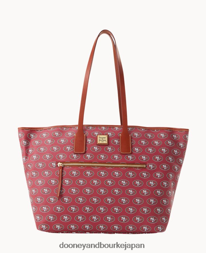 Dooney & Bourke NFL 49ers ラージ トート 49ers バッグ T6X2XP1234