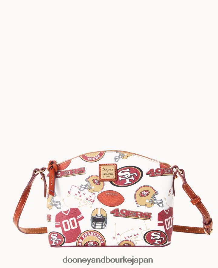 Dooney & Bourke NFL 49ers スキ クロスボディ 49ers バッグ T6X2XP1735