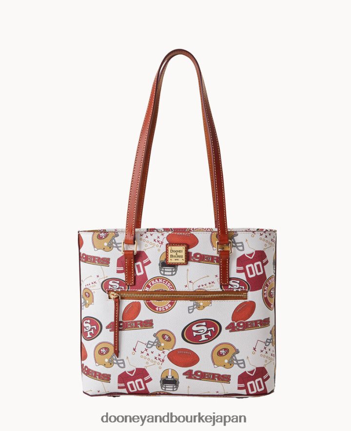 Dooney & Bourke NFLショッパー 49ers バッグ T6X2XP1081