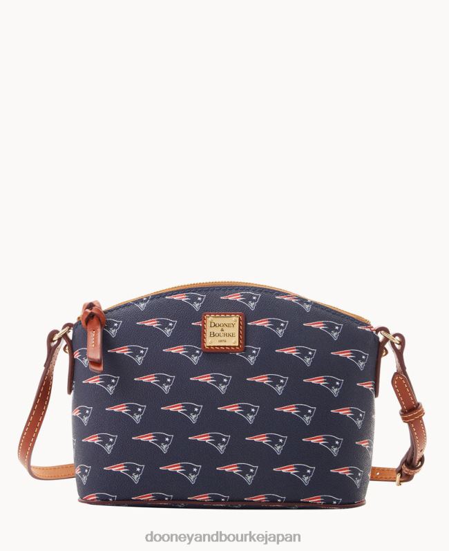 Dooney & Bourke NFL スキ クロスボディ メッド リストレット A4V002219 アクセサリー 愛国者