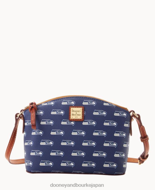 Dooney & Bourke NFL スキ クロスボディ メッド リストレット A4V002222 アクセサリー シーホークス