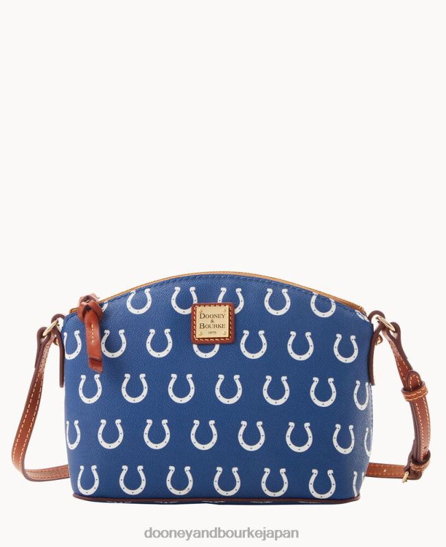 Dooney & Bourke NFL スキ クロスボディ メッド リストレット A4V002292 アクセサリー コルツ