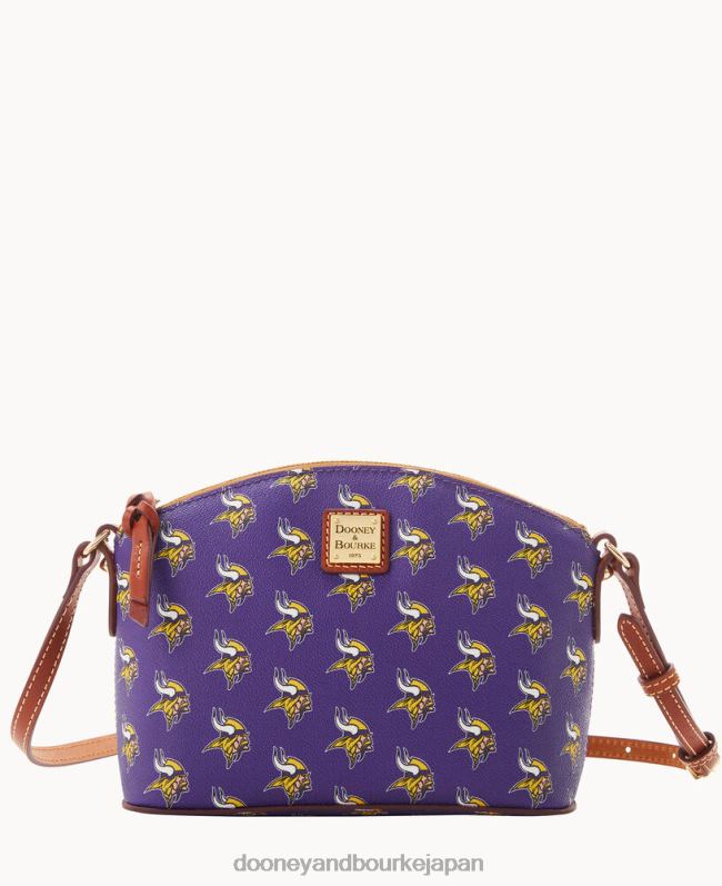 Dooney & Bourke NFL スキ クロスボディ メッド リストレット A4V002298 アクセサリー ヴァイキング