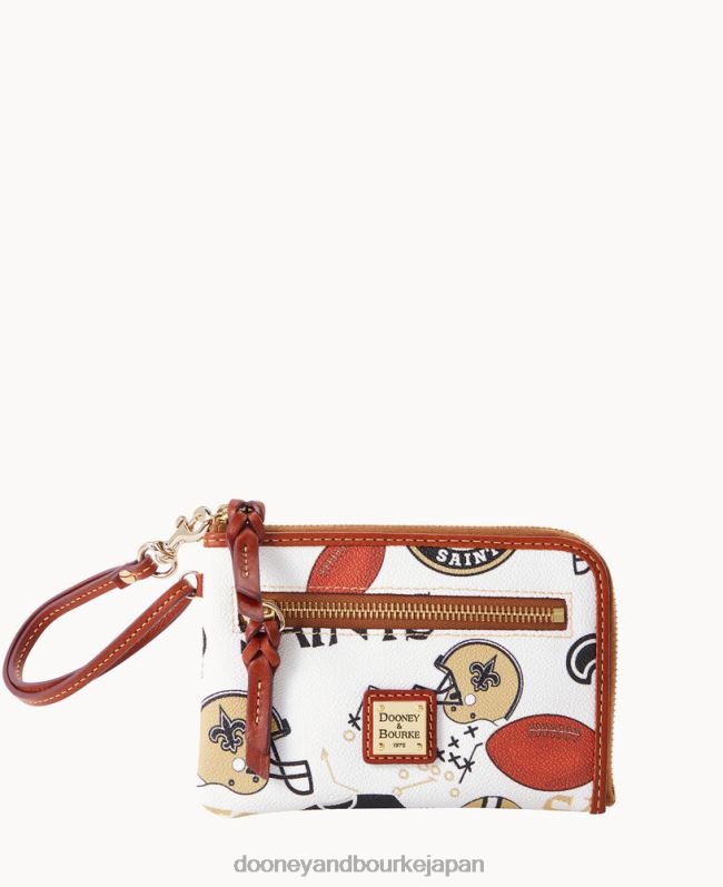 Dooney & Bourke NFL マルチファンクションジップアラウンド A4V004276 アクセサリー 聖人