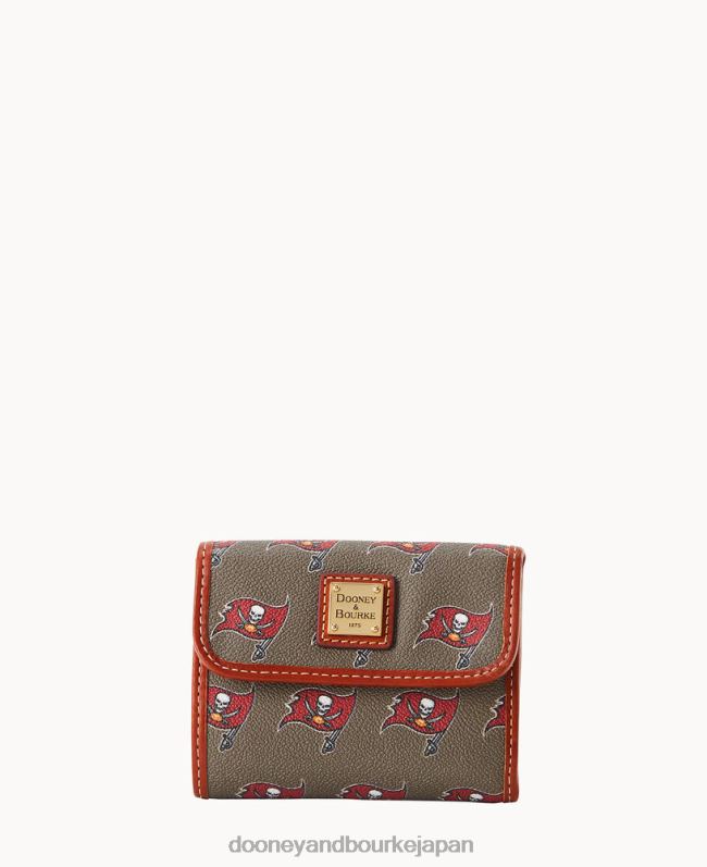 Dooney & Bourke NFL フラップ クレジット カード ウォレット A4V004584 アクセサリー 海賊たち