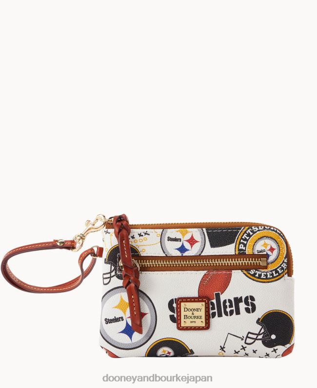 Dooney & Bourke NFL ジップアラウンド リストレット A4V004594 アクセサリー スティーラーズ