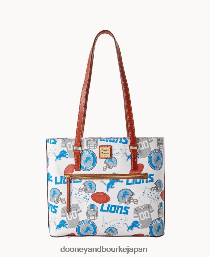 Dooney & Bourke NFLショッパー ライオンズ バッグ T6X2XP1058