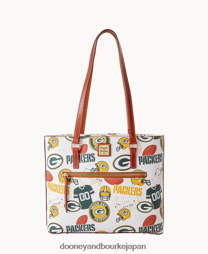 Dooney & Bourke NFLショッパー パッカー バッグ T6X2XP1069