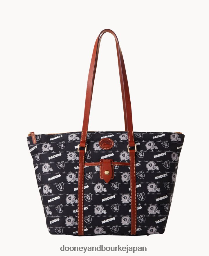 Dooney & Bourke NFL ラージ ジップ トート 襲撃者 バッグ T6X2XP1094