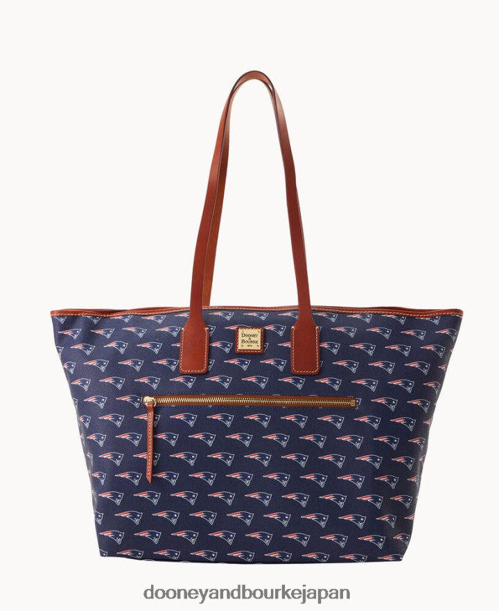 Dooney & Bourke NFLラージトート 愛国者 バッグ T6X2XP1205