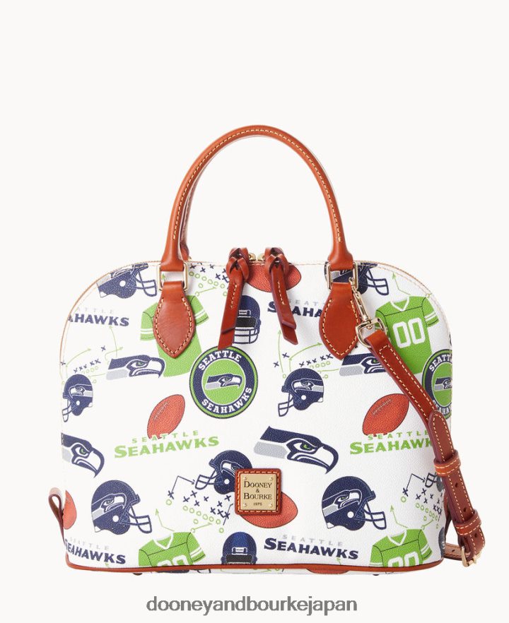 Dooney & Bourke NFL ジップ ジップ サッチェル シーホークス バッグ T6X2XP273