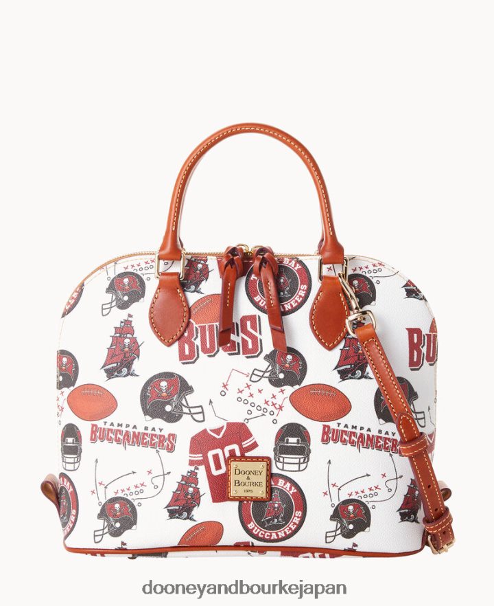 Dooney & Bourke NFL ジップ ジップ サッチェル 海賊たち バッグ T6X2XP274