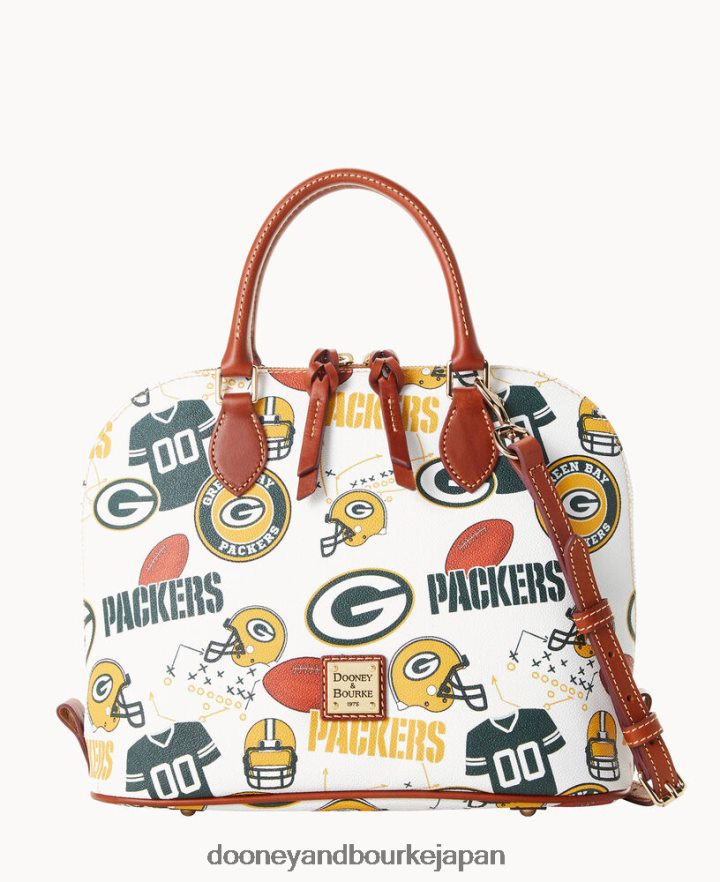 Dooney & Bourke NFL ジップ ジップ サッチェル パッカー バッグ T6X2XP281