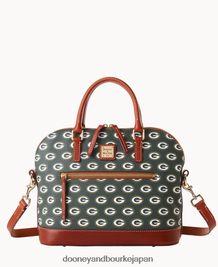 Dooney & Bourke NFLドームジップサッチェル パッカー バッグ T6X2XP282