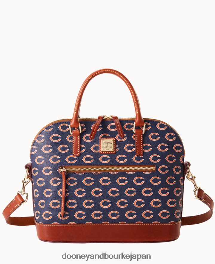 Dooney & Bourke NFLドームジップサッチェル クマ バッグ T6X2XP348