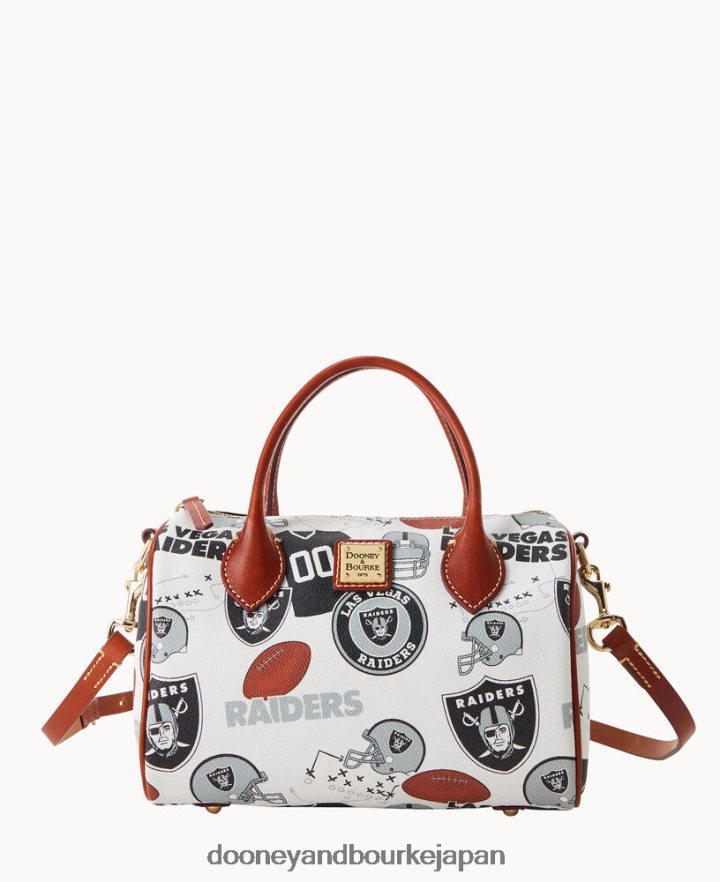 Dooney & Bourke NFLバレルサッチェル 襲撃者 バッグ T6X2XP455