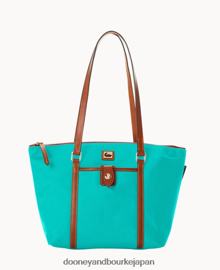Dooney & Bourke ウェイファーラー ジップトート アクア バッグ T6X2XP1174