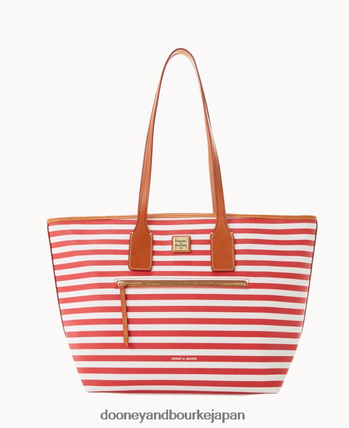 Dooney & Bourke サリバン コーティング コットン トート 赤 バッグ T6X2XP1330