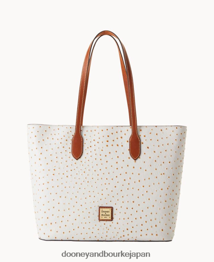 Dooney & Bourke オーストリッチ ラージトート 骨 バッグ T6X2XP1371