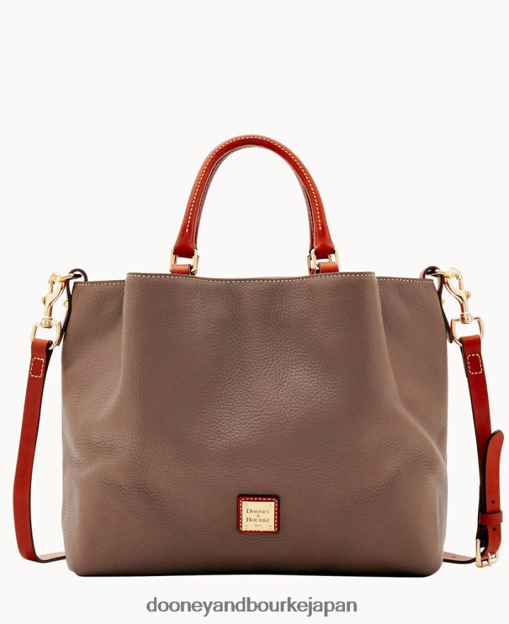 Dooney & Bourke 小石粒の大きなバーロー 象 バッグ T6X2XP173