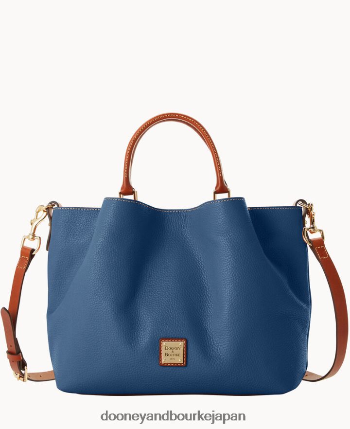 Dooney & Bourke 小石粒の大きなバーロー ジーンズ バッグ T6X2XP177
