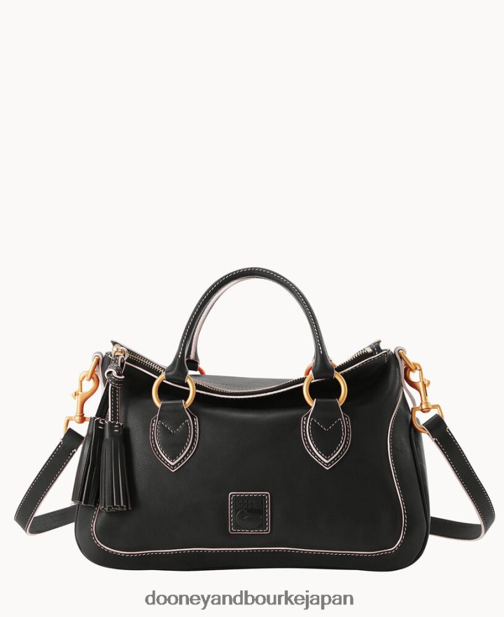 Dooney & Bourke フィレンツェ ミディアム サッチェル 黒 バッグ T6X2XP211
