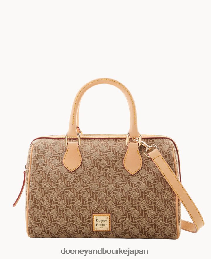 Dooney & Bourke 海洋バレルサッチェル 茶色 バッグ T6X2XP256