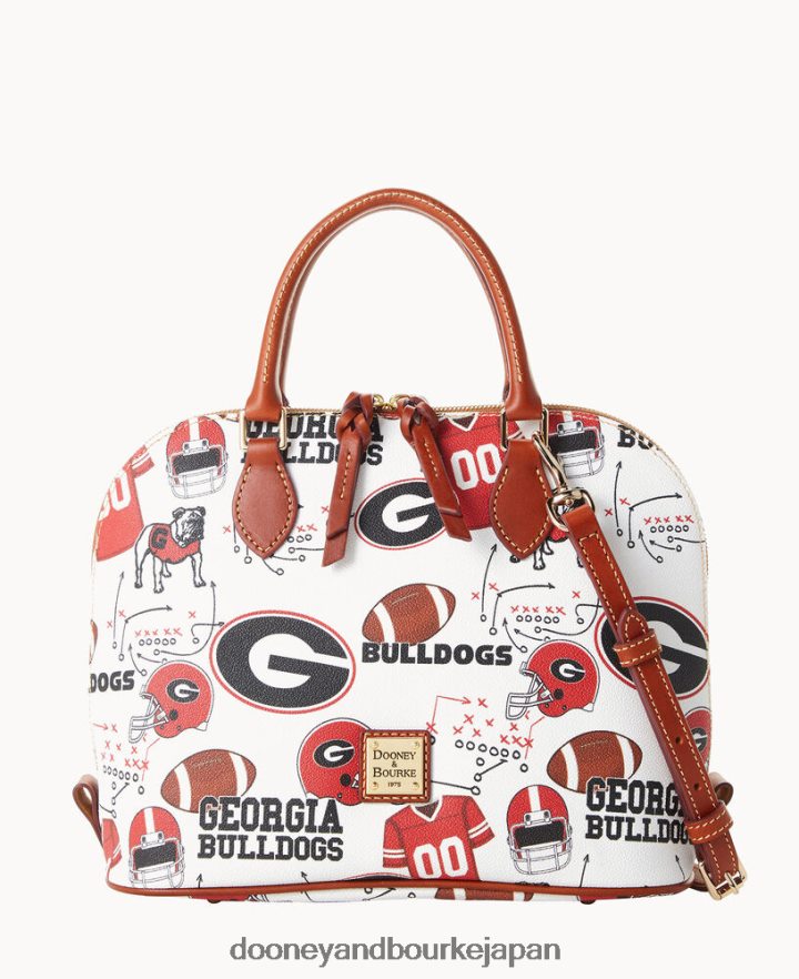 Dooney & Bourke カレッジジョージアジップジップサッチェル ジョージアのあなた バッグ T6X2XP271