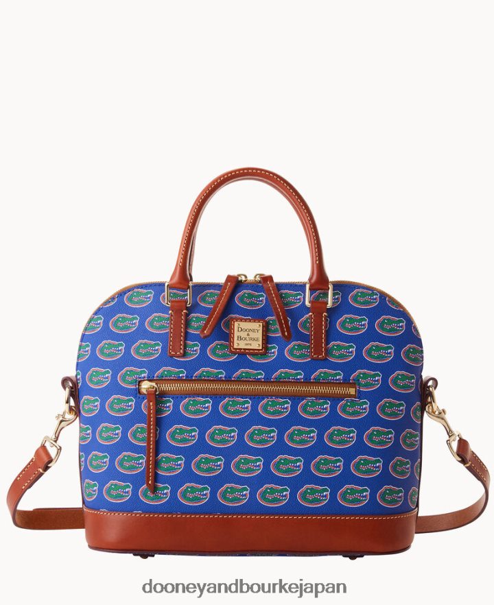 Dooney & Bourke カレッジ フロリダ ドーム型 ジップ サッチェル フロリダのあなた バッグ T6X2XP280