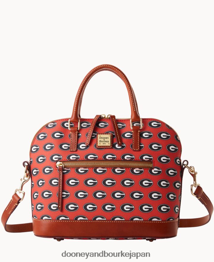 Dooney & Bourke カレッジ ジョージア ドーム型 ジップ サッチェル ジョージアのあなた バッグ T6X2XP284