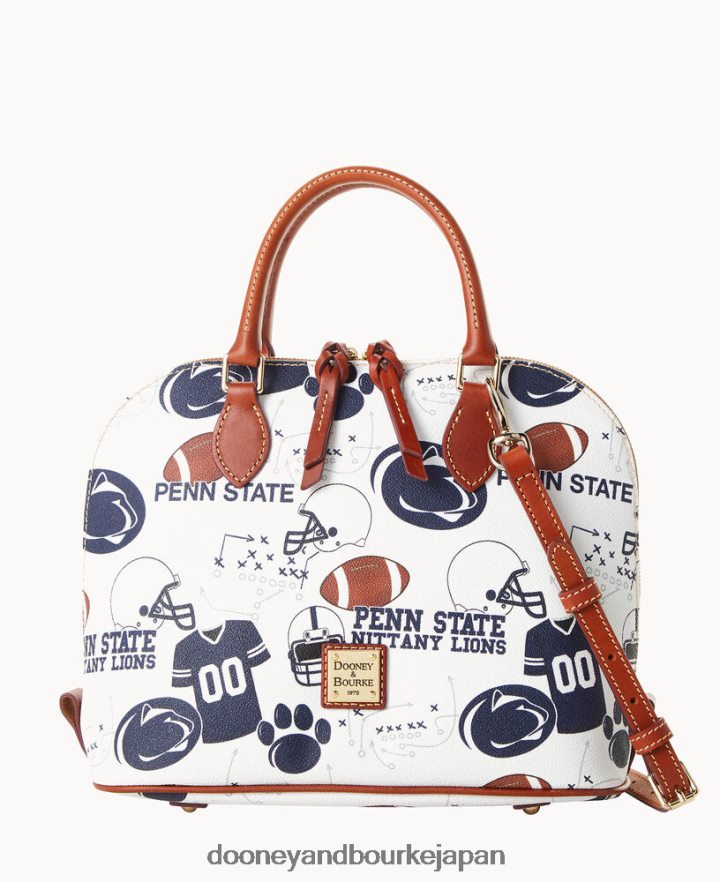 Dooney & Bourke カレッジ ジップ ジップ サッチェル ペン州 バッグ T6X2XP316