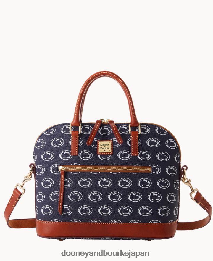 Dooney & Bourke カレッジドームジップサッチェル ペン州 バッグ T6X2XP341