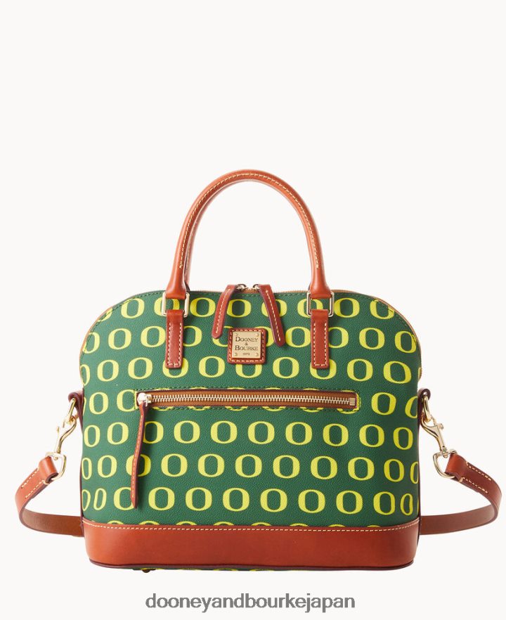 Dooney & Bourke カレッジドームジップサッチェル オレゴン バッグ T6X2XP347