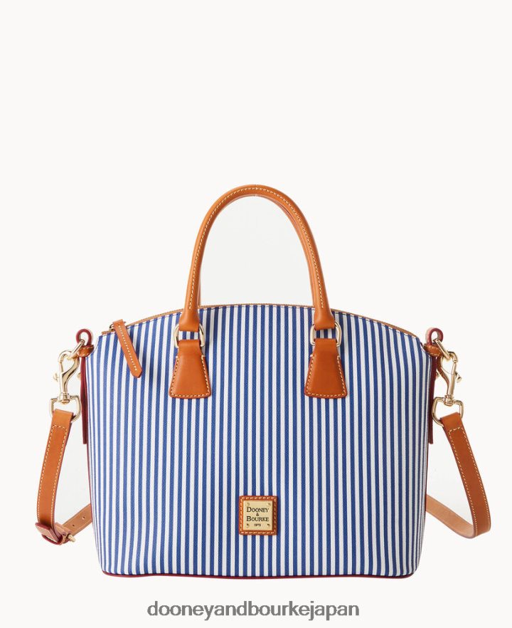Dooney & Bourke シービュードーム型かばん 海軍 バッグ T6X2XP472