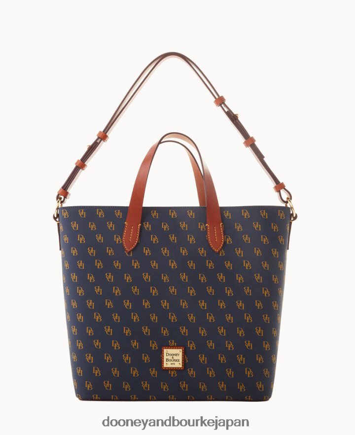 Dooney & Bourke グレッタ・リリアナとポーチ 海軍 バッグ T6X2XP596