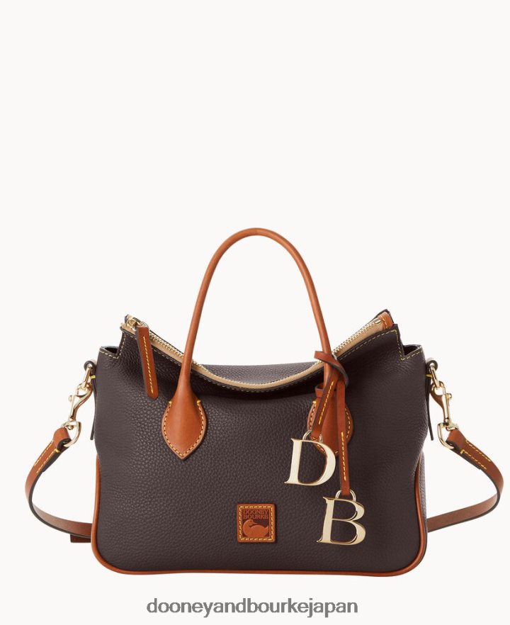 Dooney & Bourke ペブルグレイン サッチェル ブラウントモロ バッグ T6X2XP6