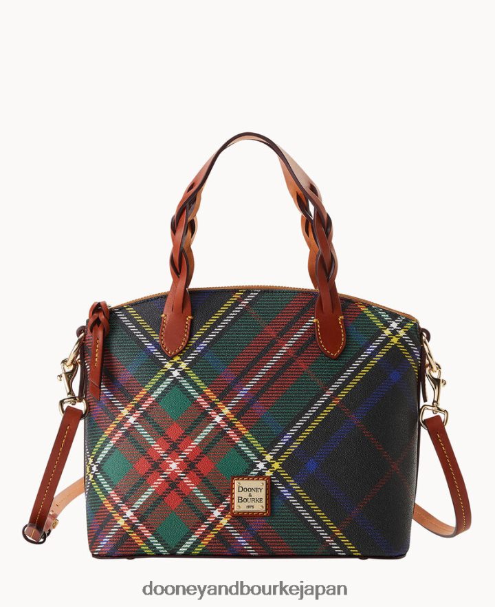 Dooney & Bourke ウィンザー スモール ハイジ サッチェル 木炭 バッグ T6X2XP683