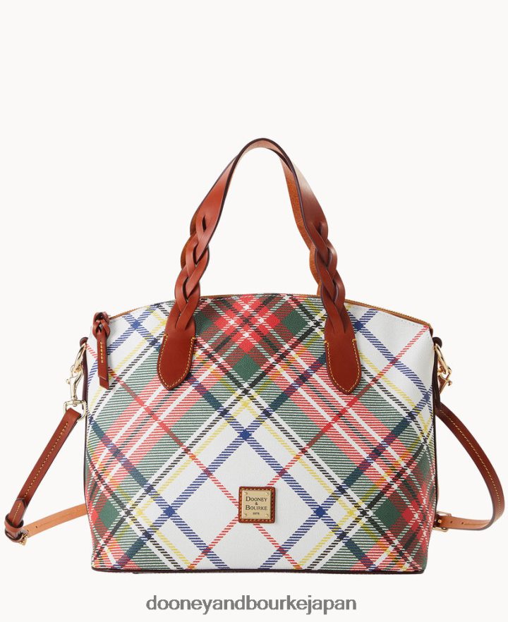 Dooney & Bourke ウィンザー セレステ サッチェル 白 バッグ T6X2XP701
