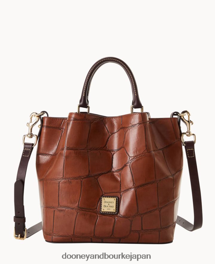 Dooney & Bourke デニソン・スモール・バーロウ コニャック バッグ T6X2XP707