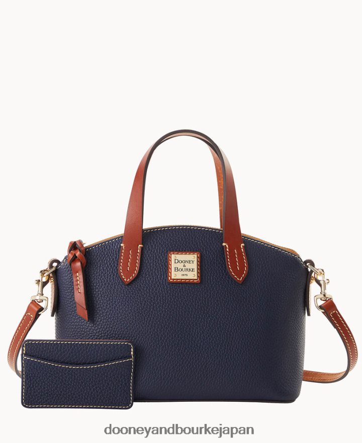 Dooney & Bourke 小石粒ルビー カードケース付きバッグ ミッドナイトブルー バッグ T6X2XP722