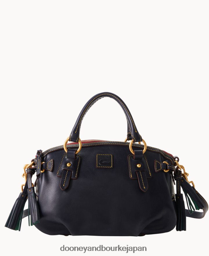 Dooney & Bourke フィレンツェの中型郵便かばん 海軍 バッグ T6X2XP799