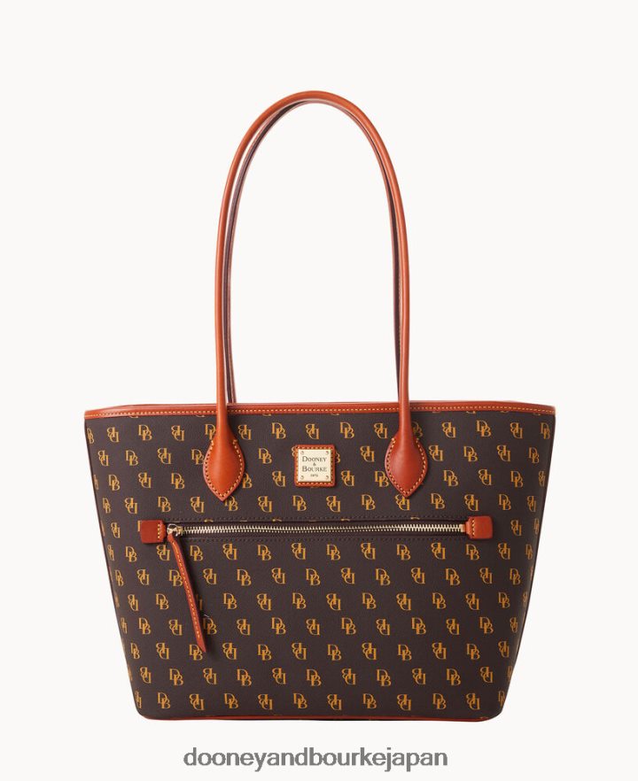 Dooney & Bourke グレッタトート ブラウントモロ バッグ T6X2XP831