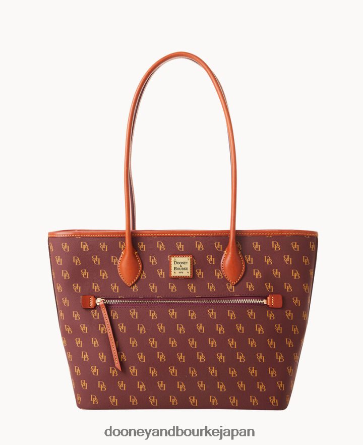 Dooney & Bourke グレッタトート ボルドー バッグ T6X2XP833