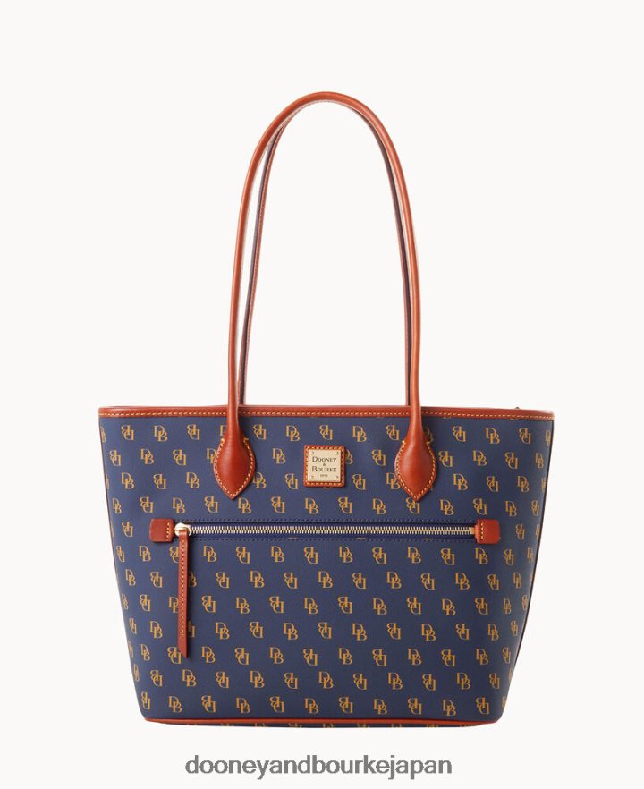Dooney & Bourke グレッタトート 海軍 バッグ T6X2XP835