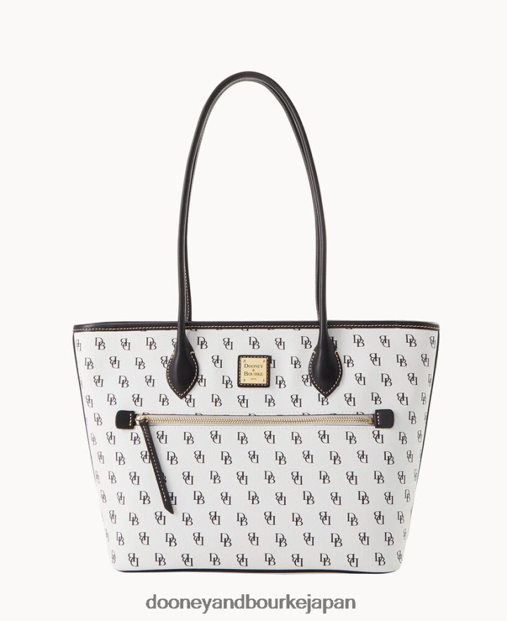 Dooney & Bourke グレッタトート 白 バッグ T6X2XP837