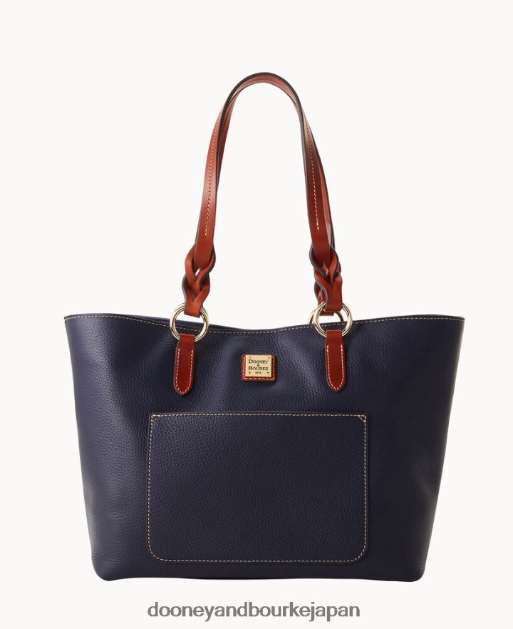 Dooney & Bourke ペブルグレイン タミー トート ミッドナイトブルー バッグ T6X2XP901