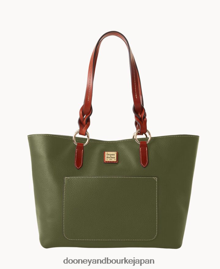 Dooney & Bourke ペブルグレイン タミー トート オリーブ バッグ T6X2XP902