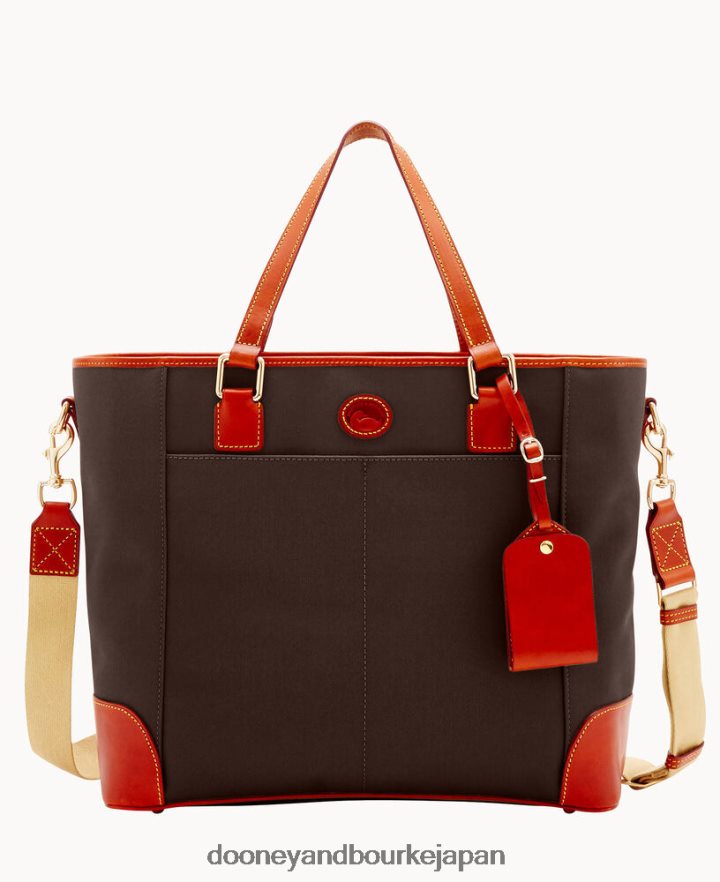 Dooney & Bourke カブリオレ ニューポート トート チョコレート バッグ T6X2XP932