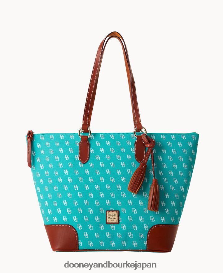Dooney & Bourke グレッタキャリアトート 海の泡 バッグ T6X2XP934