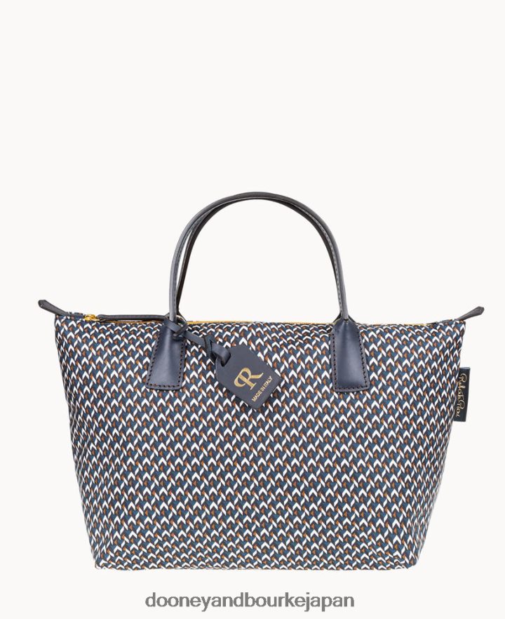 Dooney & Bourke ロベルタ ピエリ タタミ クラシック スモール ロベルティーナ トート ミッドナイトブルー バッグ T6X2XP979